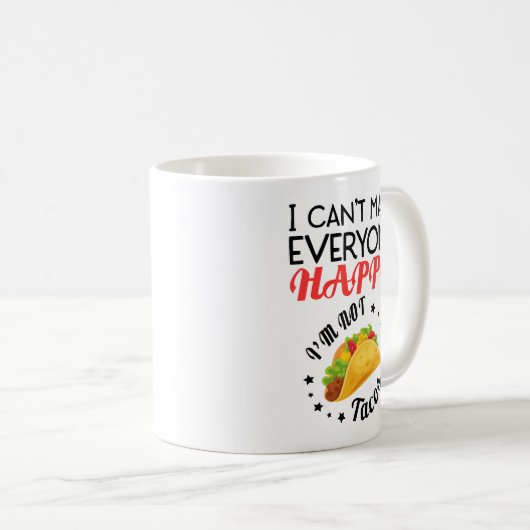 Ich kann es nicht jedem glücklich machen, dass ich kaffeetasse (VorderseiteRechts)