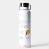 Ich kann es nicht jedem glücklich machen, dass ich trinkflasche (Rückseite)