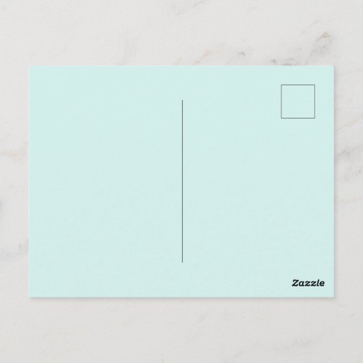 Ich kann es Tasche geben Postkarte (Rückseite)