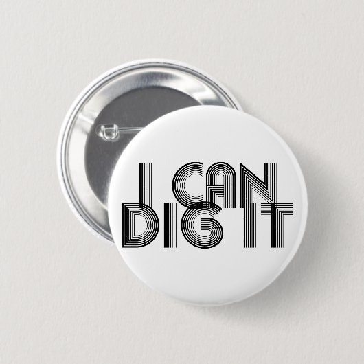 Ich kann es tun button (Vorne & Hinten)