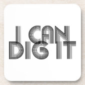 Ich kann es tun getränkeuntersetzer (Vorderseite)