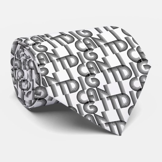 Ich kann es tun krawatte (Gerollt)