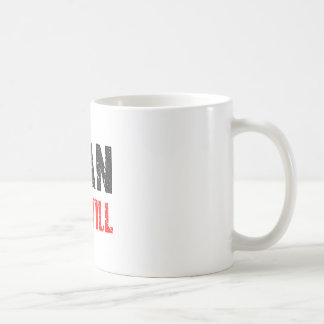 Ich kann es und ich werde es tun | Vintage-Look Kaffeetasse