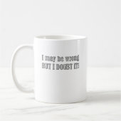 Ich kann falsch sein… kaffeetasse (Links)