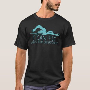 Ich kann fliegen, was ist dein Superhelden-Talent T-Shirt