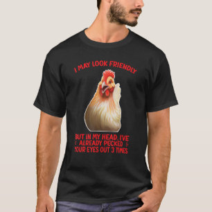 ICH KANN FREUNDLICH SCHICKEN SPASS AUSSEHEN T-Shirt