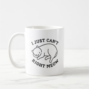 Ich kann gerade nicht richtig kaffeetasse