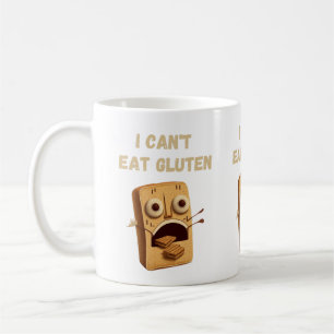 Ich kann Gluten nicht essen Kaffeetasse