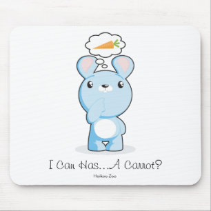 Ich kann habe… eine Karotte? Mousepad