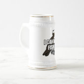 Ich kann habe Fische? Bierglas (Vorderseite Links)