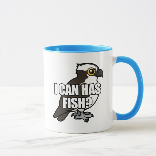 Ich kann habe Fische? Tasse (Rechts)