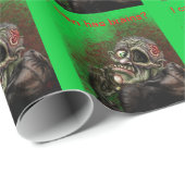 Ich kann habe Gehirne? Zombie-Packpapier Geschenkpapier (Rolleneckpunkt)