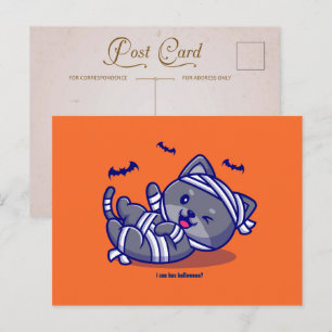 Ich kann Halloween haben? Feiertagspostkarte