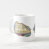 Ich kann Handtücher nicht lustig waschen Kaffeetasse (Vorderseite Links)