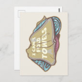 Ich kann Handtücher nicht lustig waschen Postkarte (Vorne/Hinten)