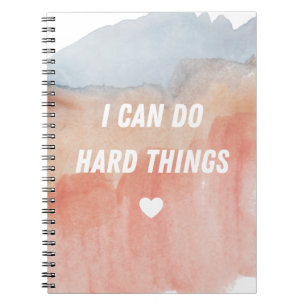 Ich kann Hard Threads Notebook Notizblock