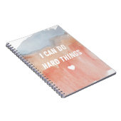 Ich kann harte Dinge im Notebook machen Notizblock (Rechte Seite)