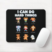Ich kann harte Dinge tun Kinderbuch Mousepad (Mit Mouse)