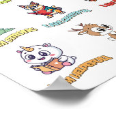 Ich kann harte Dinge tun Lehrer Zurück zur Schule Poster (Ecke)