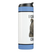 Ich kann heute fürsorglich sein | Sarcastic Bären Thermosbecher (Nach links gedreht)