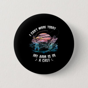 Ich kann heute nicht arbeiten, mein Arm ist in ein Button