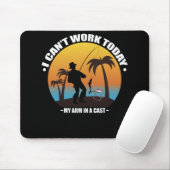 Ich kann heute nicht arbeiten, mein Arm ist in ein Mousepad (Mit Mouse)