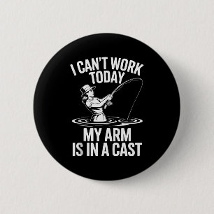 Ich kann heute nicht arbeiten, mein Arm ist in Gip Button