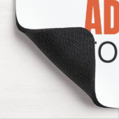 Ich kann heute nicht erwachsen mousepad (Ecke)
