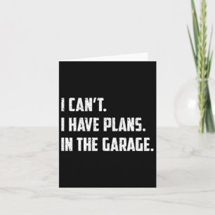 Ich kann&#; ich habe Pläne im Garage Car Mechanike Karte