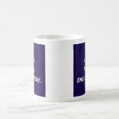 Ich kann - ich will - Ende der Geschichte - Tasse- Kaffeetasse (Mittel)