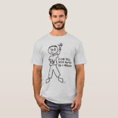 Ich kann Ihrer Uhr sagen bin eine Replik. T - T-Shirt (Vorne ganz)