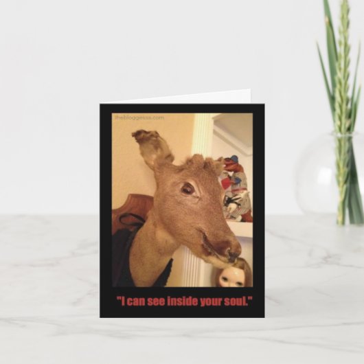 Ich kann in deinem Soul sehen Karte (Vorderseite)