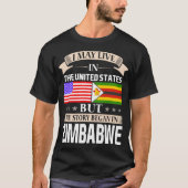 Ich kann in USA-Geschichte leben anfing in T-Shirt (Vorderseite)