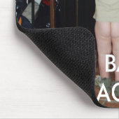 ICH KANN KAUM ERREICHEN MOUSEPAD (Ecke)