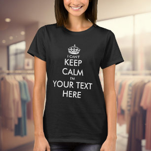 Ich kann kein ruhiges Shirt für Frauen behalten   