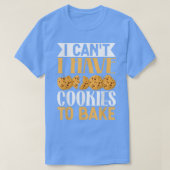 Ich kann keine Cookies haben, um Funny Cookies Bak T-Shirt (Design vorne)