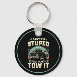 Ich kann keine Dummheit beheben, aber ich kann es  Schlüsselanhänger