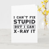 Ich kann keine Dummheit reparieren, aber ich kann Karte (Gelbe Blume)