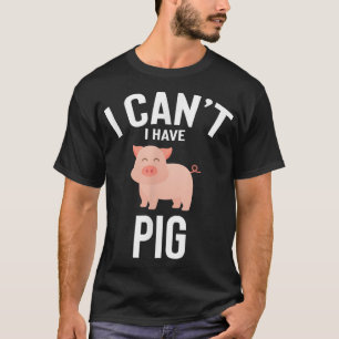 Ich kann keine Niedlichen Schwänzchen-Joke-Männer T-Shirt