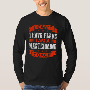 Ich kann keine Pläne haben, Trainer Humo T-Shirt
