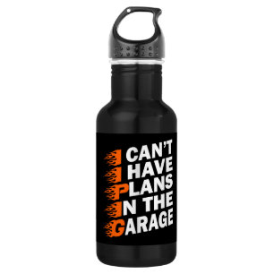 Ich kann keine Pläne im Garagenautomaten haben Edelstahlflasche