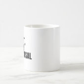 Ich kann keine Probe haben Kaffeetasse (Mittel)