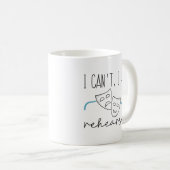 Ich kann keine Probe haben Kaffeetasse (VorderseiteRechts)
