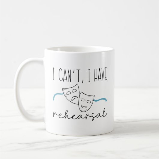 Ich kann keine Probe haben Kaffeetasse (Links)