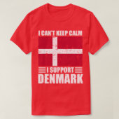 Ich kann keine Ruhe behalten haben, wenn ich Denma T-Shirt (Design vorne)