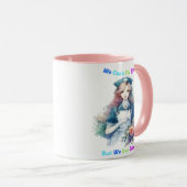 Ich kann keinen Dummkopf reparieren: Serene Garden Tasse (VorderseiteRechts)