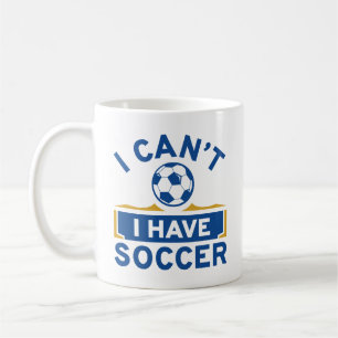 Ich kann keinen Fußball haben Kaffeetasse
