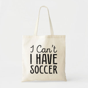 Ich kann keinen Fußball haben Tragetasche