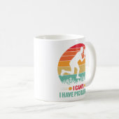 Ich kann keinen Pickleball Funny Pickleball Player Kaffeetasse (VorderseiteRechts)