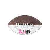 Ich kann Krebs bekämpfen Mini-Fußball Football (Vorderseite)